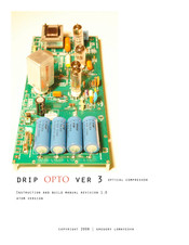 Drip Opto 3 Instruction And Build Manual