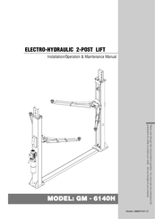 Glomstad Motor GM - 6140H Installation, Operation And Maintenance Manual