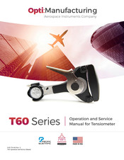 Aerospace Instruments Opti: Manufacturing T60 Series Operation And Service