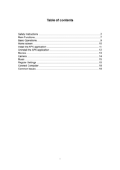 WeiHeng Digital HM-7201F User Manual
