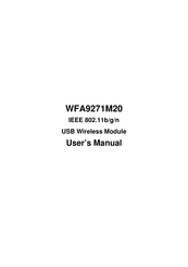 Ajoho WFA9271M01 User Manual