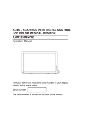 Advan Int'l AMM215MPWTD Operation Manual