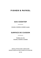 Fisher & Paykel CG244DLPX1N Installation Manual/User Manual
