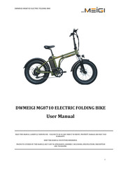 DWMEIGI MG8710 User Manual