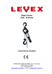 LEVEX SLB100 User Instructions
