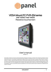 panel PVR-EM Series User Manual
