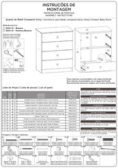 Bci Moveis Keisy IE05-10 Assembly Instructions Manual