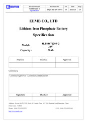 EEMB LP8867220F Specification