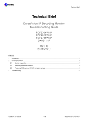 Eizo DuralVision FDF2304W-IP Technical Brief