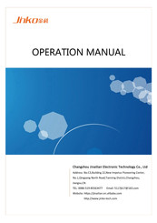 Jinko JK2830 Operation Manual