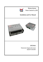 Datong Autosun Power Control YSD OT2106A Installation And Use Manual