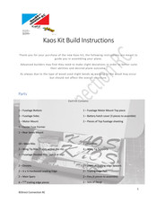 Direct Connection RC Kaos Build Instructions