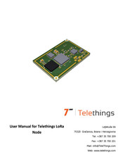Telethings LoRa Node User Manual
