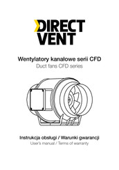 DIRECT VENT CFD Series User Manual