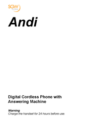 SGW GLOBAL Andi Manual