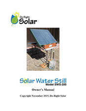 Do-Right Solar SWS-200 Owner's Manual