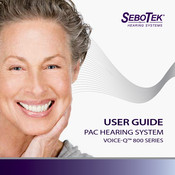 SeboTek Voice-Q 800 Series User Manual