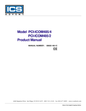ICS Advent PCI-ICOM485/4 Product Manual