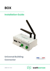 Wattsense BOX Installation Manual