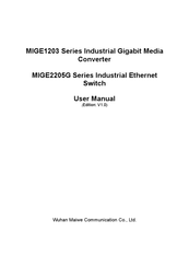 Maiwe MIGE1203 Series User Manual