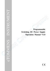 eTOMMENS eTM-K1560SP Operation Manual