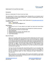 Guttermaster Pro Curved Pole User Manual