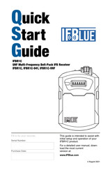 IFBlue IFBR1C-VHF Quick Start Manual
