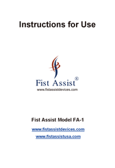 Fist Assist FA-1 Instructions For Use Manual