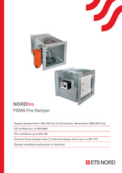 ETS NORD NORDfire FDMB Manual