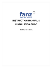 fanz 475B1L Instruction & Installation Manual