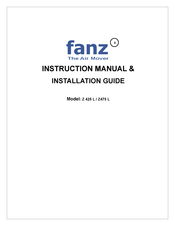 fanz 523B1N Instruction & Installation Manual