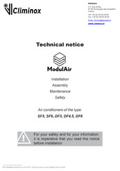 Climinox ModulAir DF4.5 Technical Notice