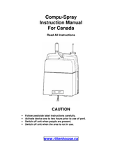 Rittenhouse Compu-Spray Instruction Manual