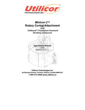 Utilicor Minicor 2 Operation Manual