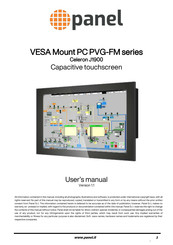 panel PVG-FM Series User Manual