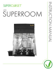 SuperCloset SUPERROOM Instruction Manual