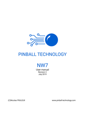 PINBALL TECHNOLOGY NW7 User Manual