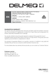 DELMEQ 706500AN Instruction Manual