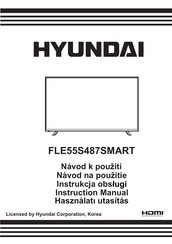 Gogen FLE55S487SMART Instruction Manual