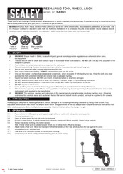 Sealey SAR01 Quick Start Manual
