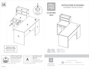 MUMA ESCRITORIO VIGO Assembly Instructions Manual