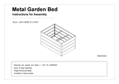 Hanover 9820502-SB Instructions For Assembly