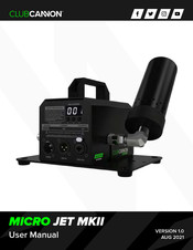 Club Cannon MICRO JET MKII User Manual