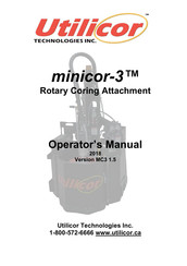 Utilicor minicor-3 Operator's Manual