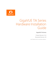 Gigamon GigaVUE TA10 Hardware Installation Manual