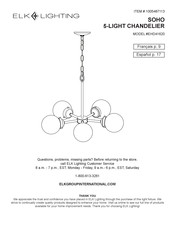 ELK Lighting 1005487113 Owner's Manual