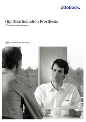 Otto Bock Hip Disarticulation Prosthesis Instructions For Use Manual