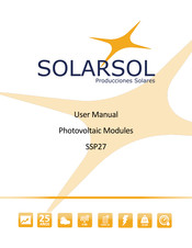 Solarsol SSP27 User Manual