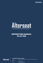 Alterseat DT-330 Instruction Manual