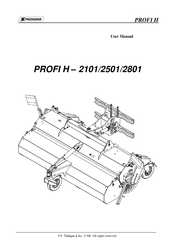 Padagas PROFI H-2501 User Manual